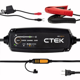 CTEK NXT 5 U‑terminal connector for permanent battery attachment benefit