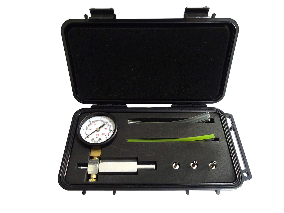 C·T·S front view pressure gauge showing durable housing and quick reading
