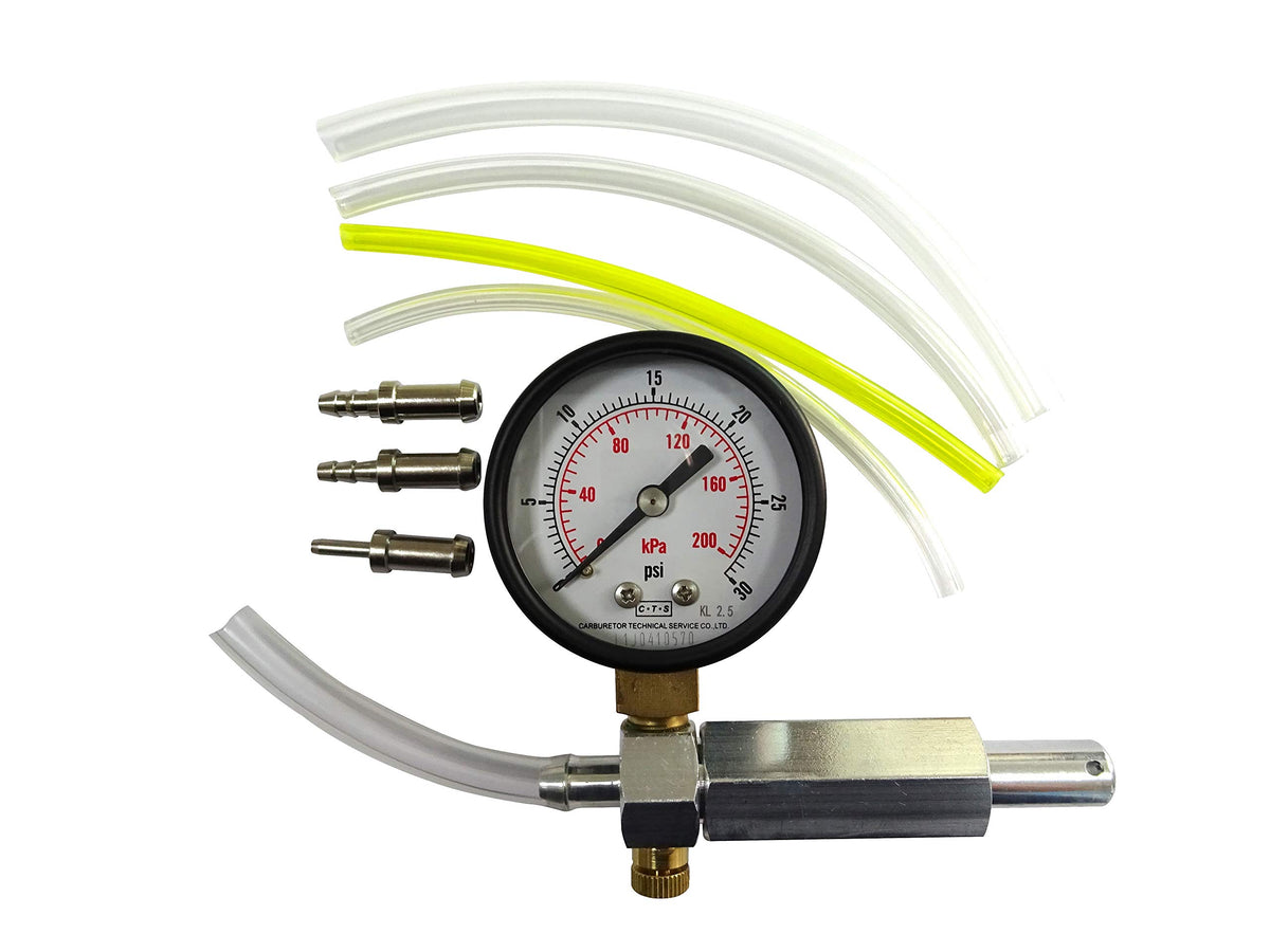 C·T·S hoses displayed beside ruler for clear size comparison benefit