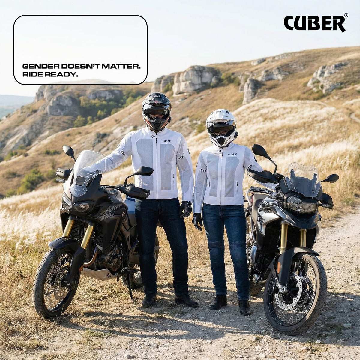 CUBER close-up mesh panel detail illustrating breathable fabric and cooling benefit