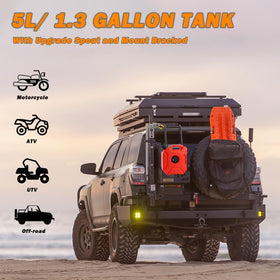 CUCNEXT on an off-road vehicle rack showing ready-to-use setup