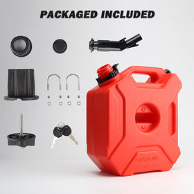 CUCNEXT locked tank with key shown demonstrating theft prevention benefit