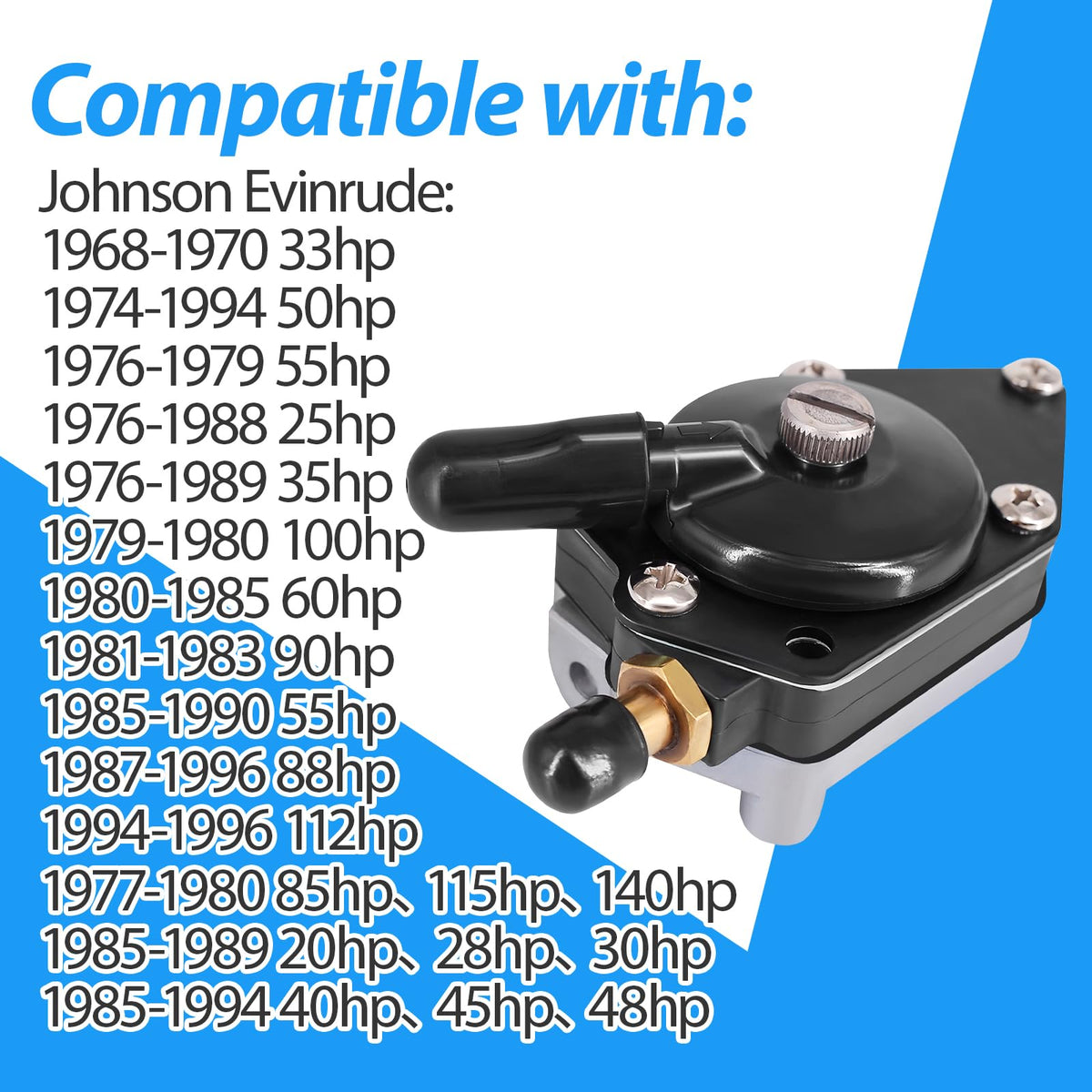 CULMKARI fuel pump side connection detail highlighting durable fittings