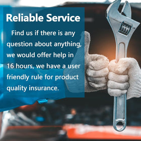 CULMKARI technician installing regulator in garage emphasizing quick replacement benefit
