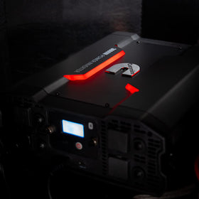 Cummins close-up of AC outlets and USB ports delivering convenient device charging
