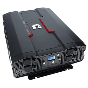 Cummins inverter with included 36-inch battery cables showing straightforward installation