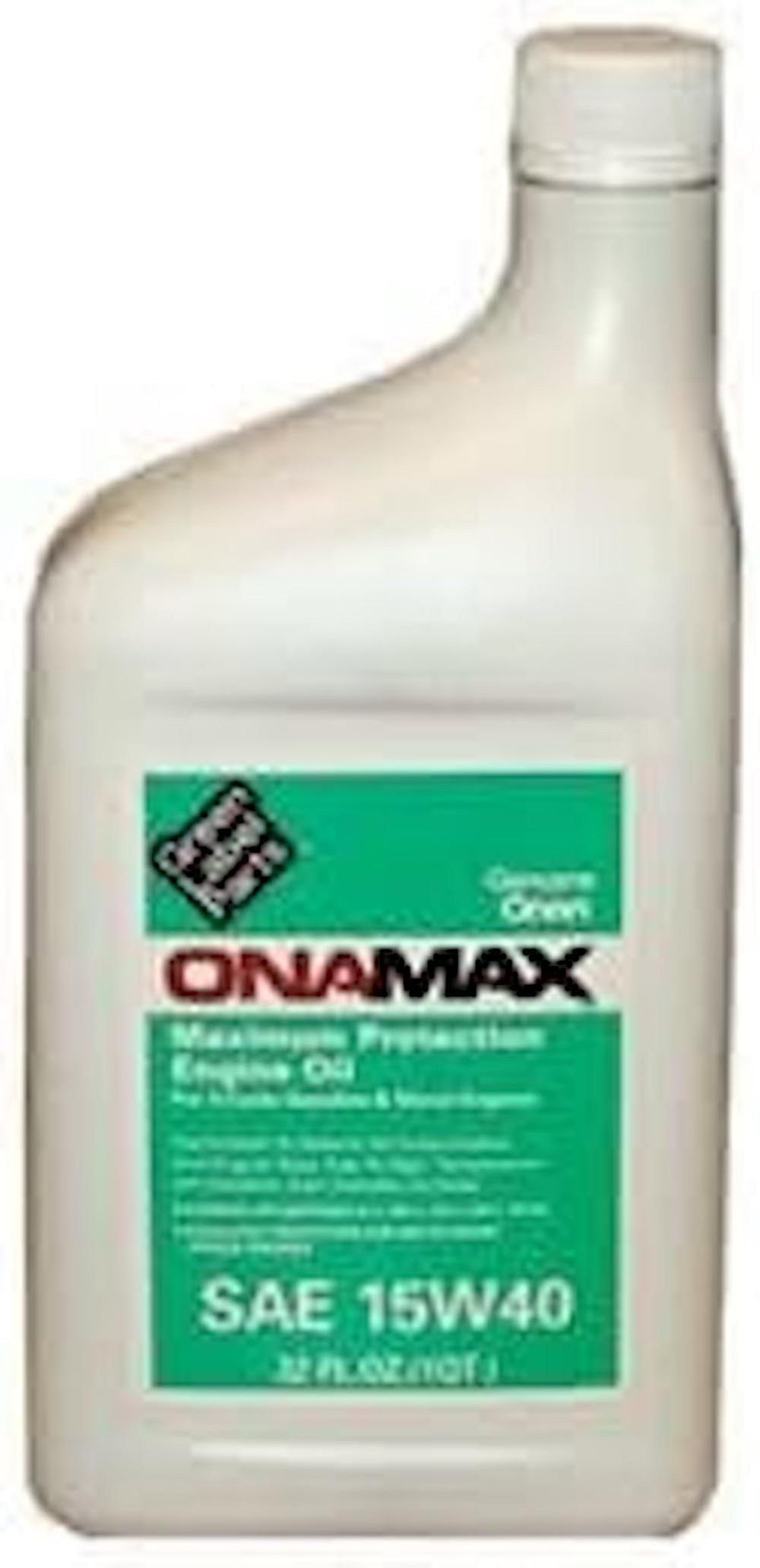 Cummins Onan oil being poured with quart scale, illustrating easy top-up benefit