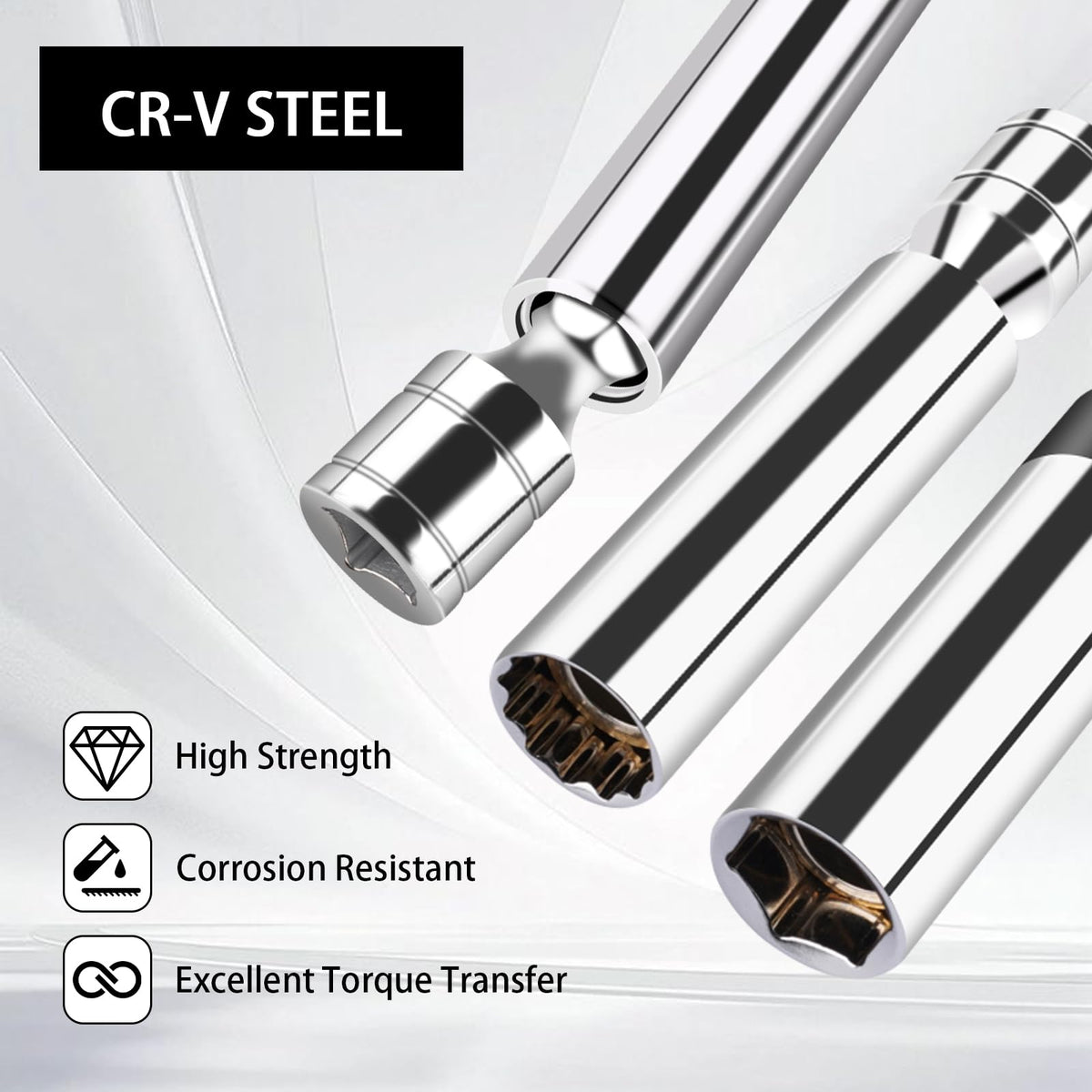 Cupbunny thin-wall socket depth comparison fitting narrow spark plug wells