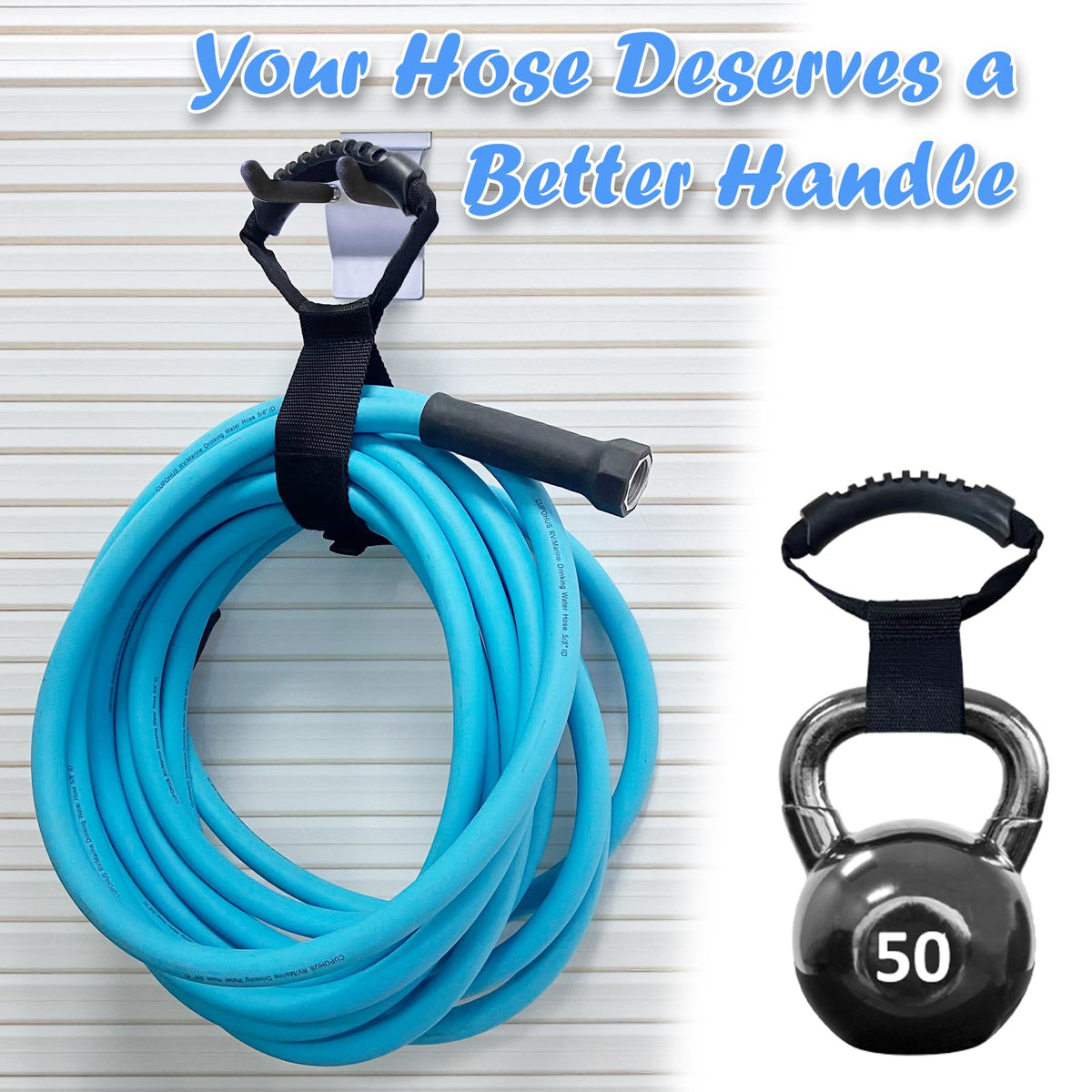 Cupohus nylon handle being carried one-handed for convenience