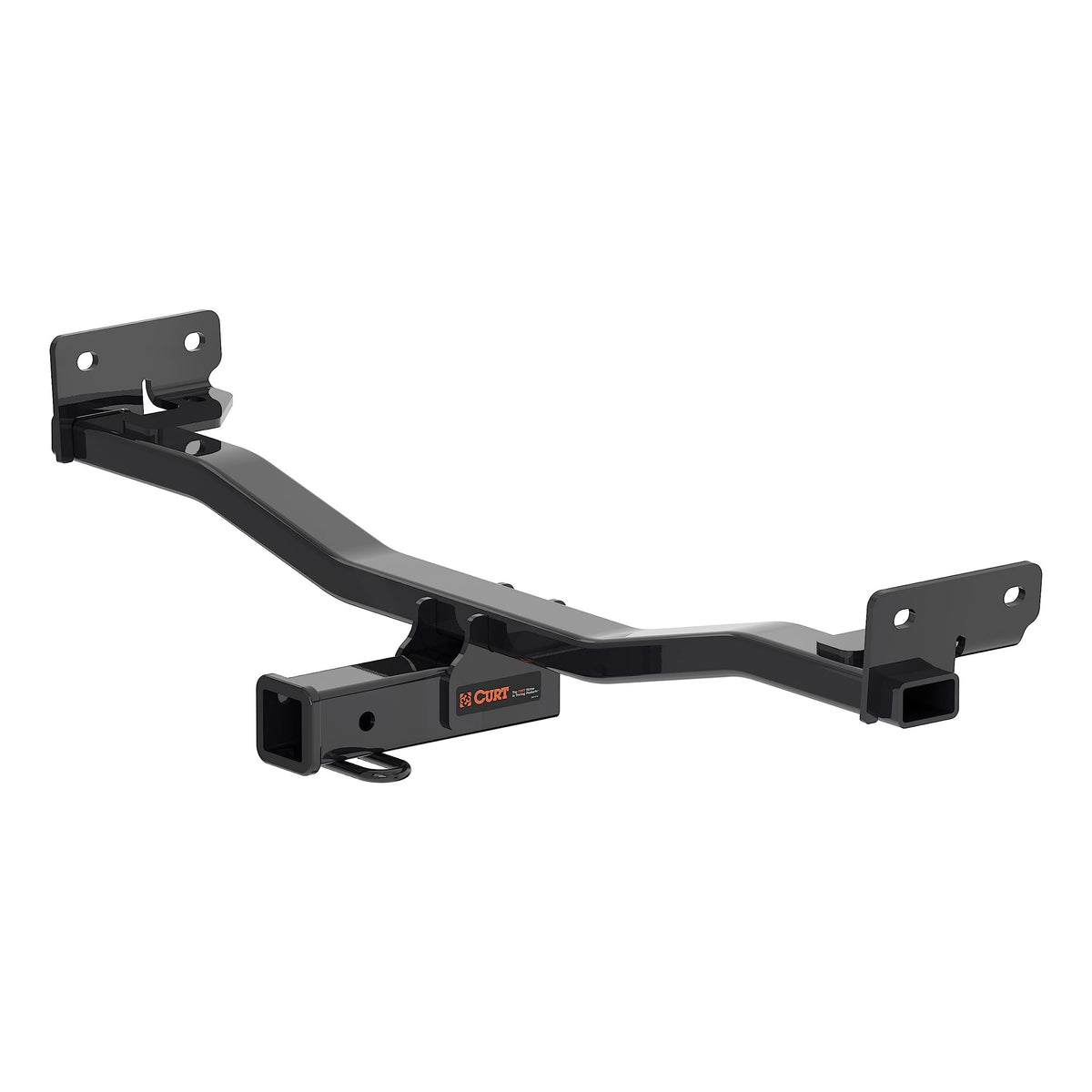 CURT 13485 front view showing receiver and mounting points for easy towing