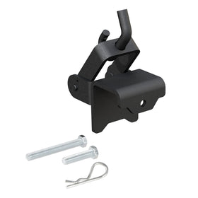 CURT 17008 front view bracket showing bolt-on mounting and secure fit benefit