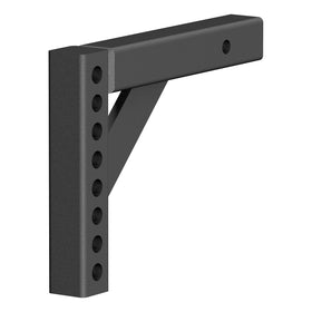 CURT 17120 front view showing shank and receiver fit for durable towing