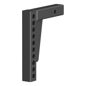 CURT 17123 front view showing shank and receiver for reliable towing fit