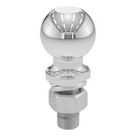 CURT front view showing ball and hardware; durable connection benefit