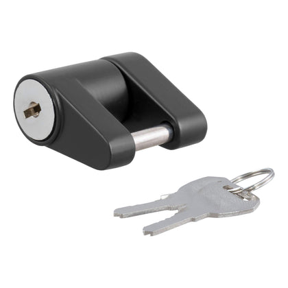 CURT 23521 front view showing padlock-style body and secure design benefit