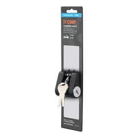CURT 23521 painted black finish close-up showing weather resistance benefit