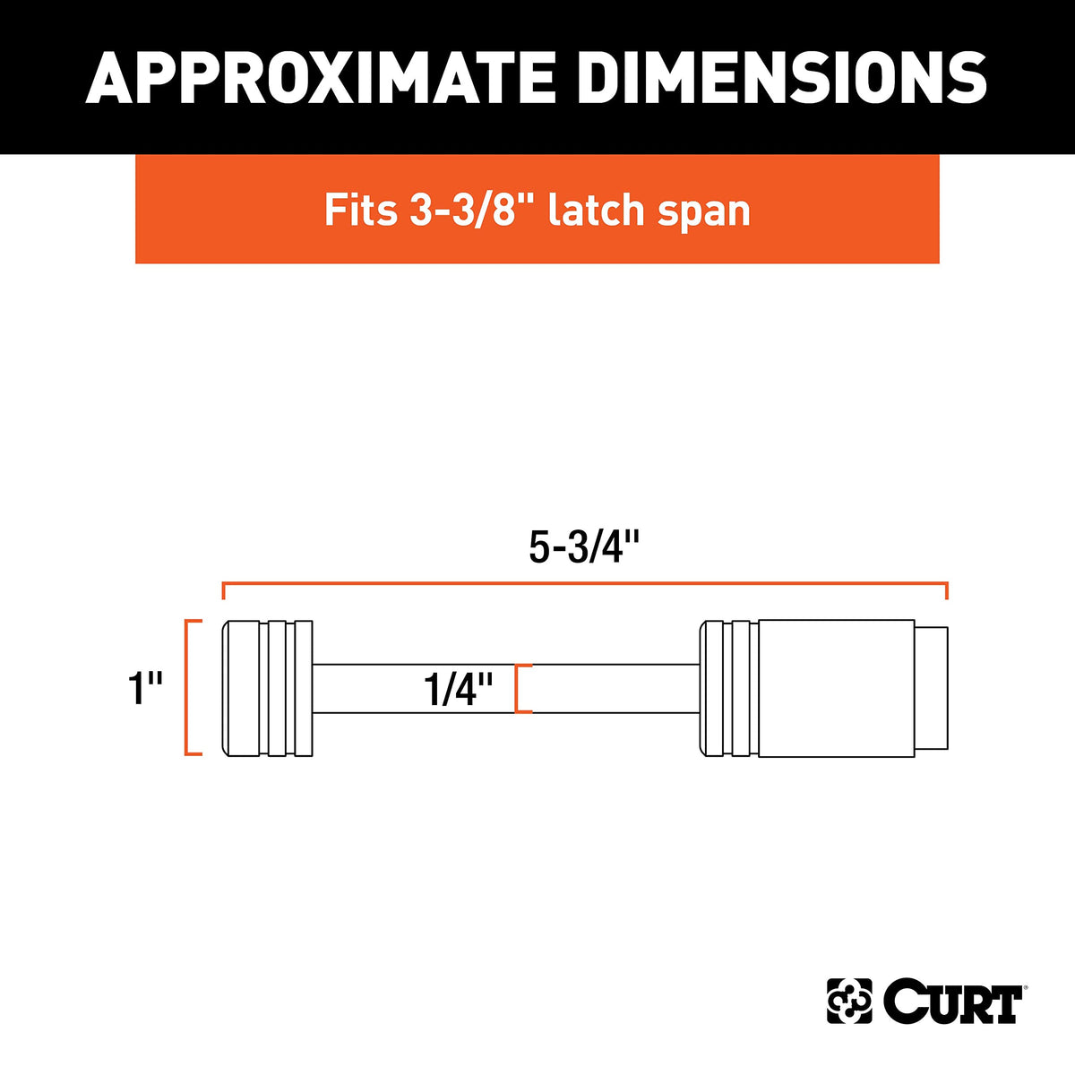 CURT lock cylinder close-up highlighting keyway protection and smooth operation