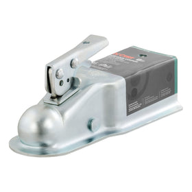 CURT 25100 front view showing coupler shape and fit for quick identification and assurance