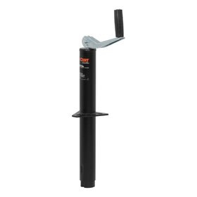 CURT 28250 front view mounted on A-frame showing solid support