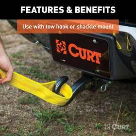 CURT hitch weld and finish detail showing corrosion-resistant protection benefit
