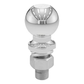 CURT 40007 front view showing chrome finish and robust shape for reliable towing
