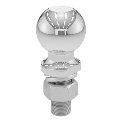 CURT 40007 front view showing chrome finish and robust shape for reliable towing