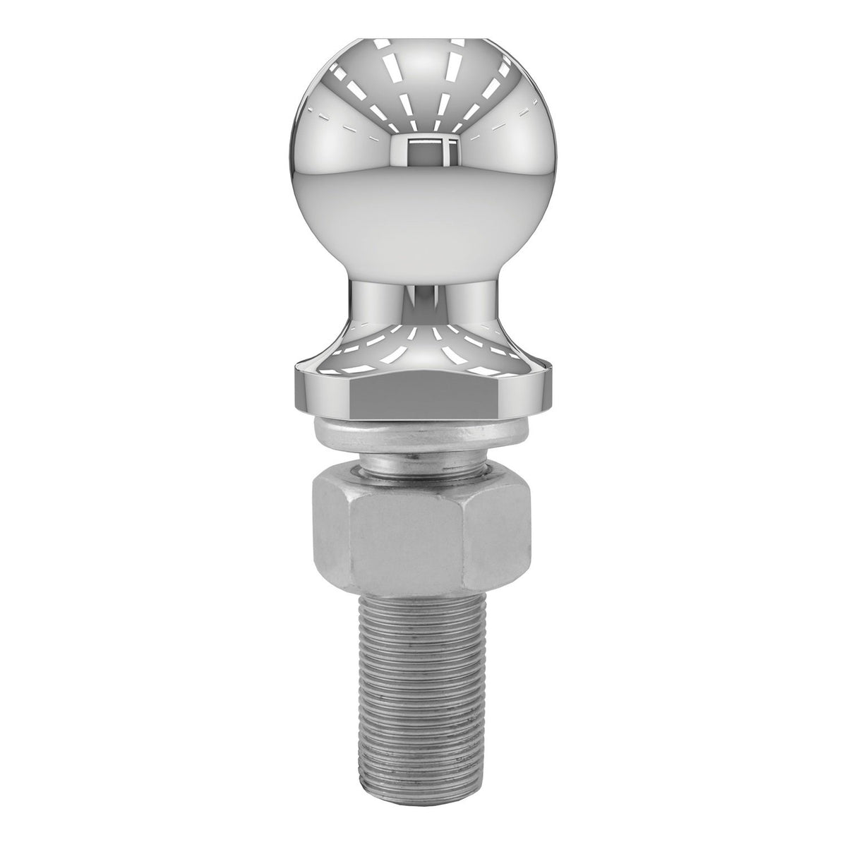 CURT 40020 packaging with zinc-plated nut and helical lock washer for reliable fastening