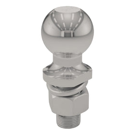 CURT stainless steel 40053 front view showing ball and finish for rust resistance