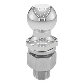 CURT 40090 front view showing chrome finish and 2-inch ball, durable appearance