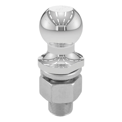 CURT 40090 front view showing chrome finish and 2-inch ball, durable appearance