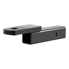 CURT 45010 front view showing glossy black finish and sturdy shank benefit durability