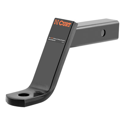 CURT 45070 front view showing full ball mount and 2-inch shank for reliable towing