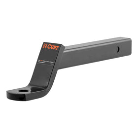 CURT 45270 front view showing full ball mount and shank, durable towing solution