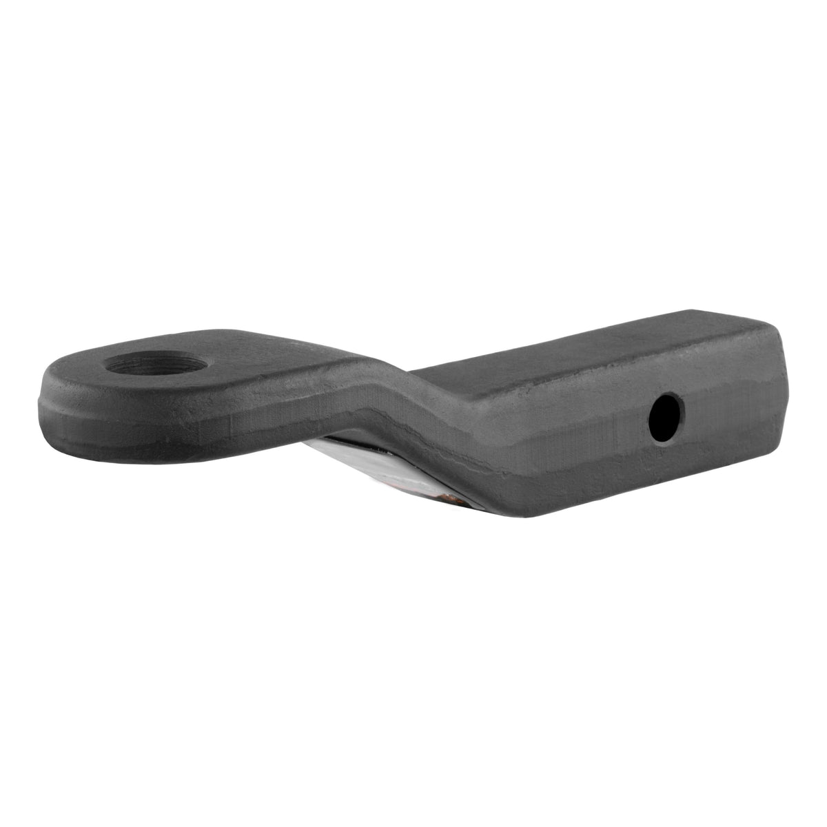 CURT 45340 side view displaying drop and rise for level towing benefit