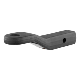CURT 45340 side view displaying drop and rise for level towing benefit