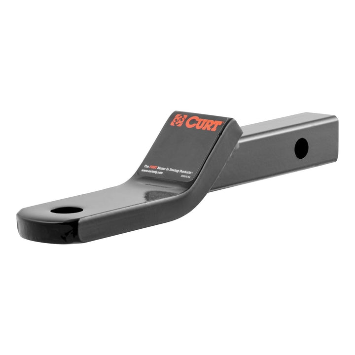 CURT 45503 front view showing full ball mount and powder coat protection