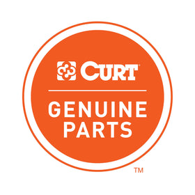 CURT 48006 on worksite truck showing rugged use and professional towing capability