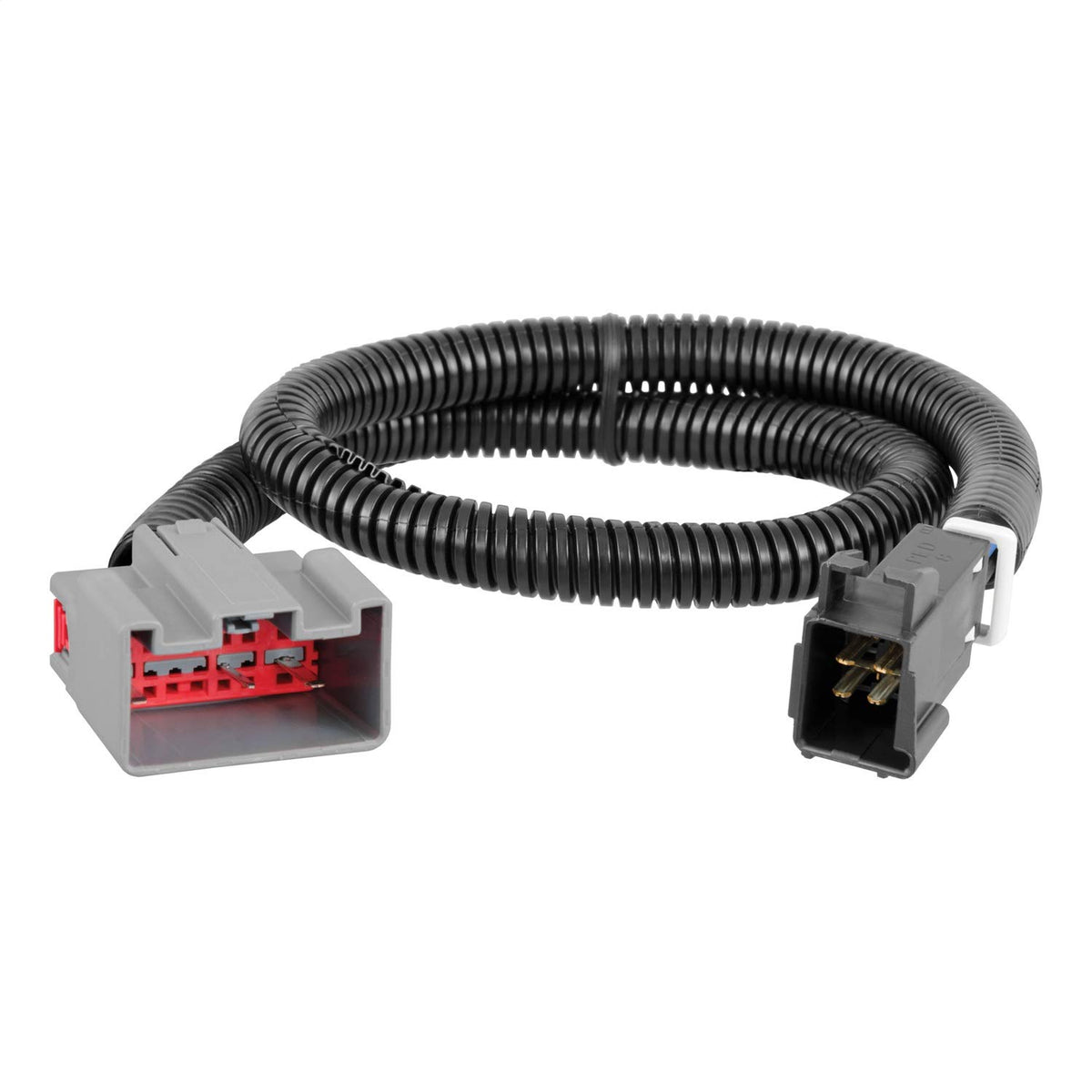 CURT product with included zip ties showing organized secure install
