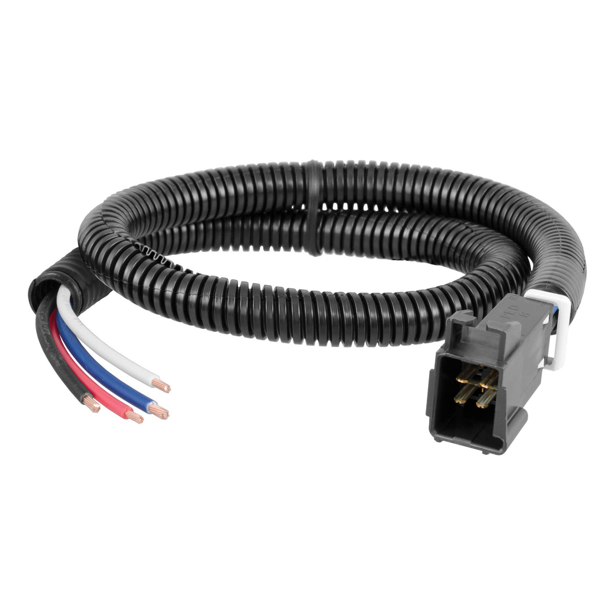 CURT 51516 front connector showing quick-plug for fast controller attachment and reliable connection
