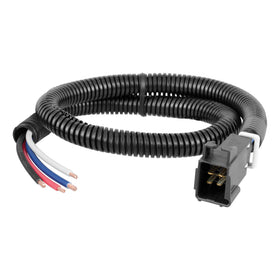 CURT 51516 front connector showing quick-plug for fast controller attachment and reliable connection