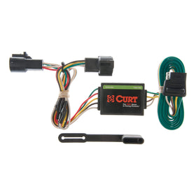 CURT 55325 front connector and wiring showing plug-in ease
