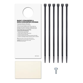 CURT 55384 grip tab and molded housing detail enabling easier plug handling