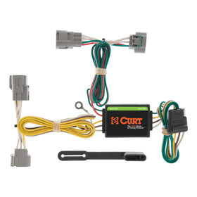 CURT front connector showing plug orientation and easy-fit benefit