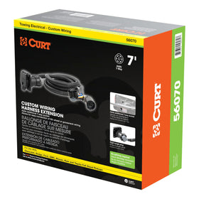 CURT packaging and includes image shows complete kit ready for installation
