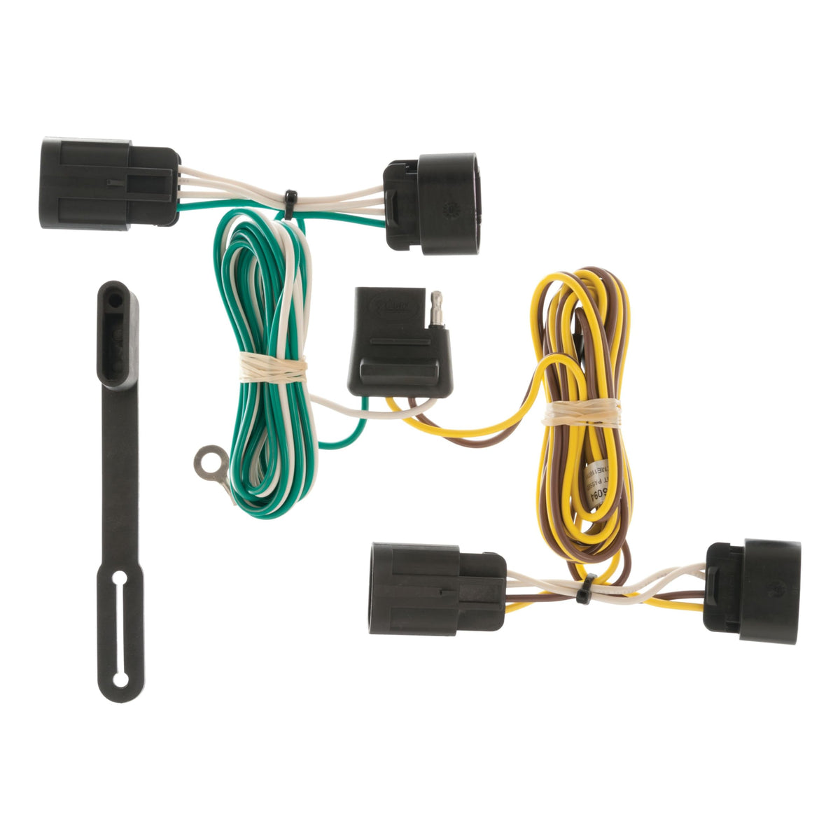 CURT front socket view showing ergonomic grip for easy trailer connection and removal