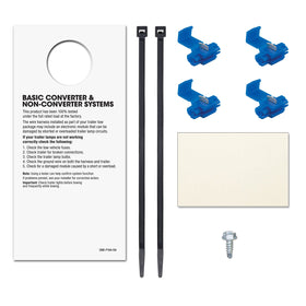 CURT size scale with hand showing compact form factor for discreet mounting benefit