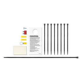 CURT 56261 routed under vehicle near hitch for neat, safe cable management