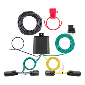 CURT front connector showing plug and secure fit benefit