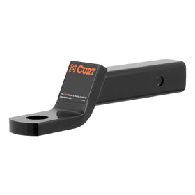 CURT ball mount front view showing solid construction and fit benefit