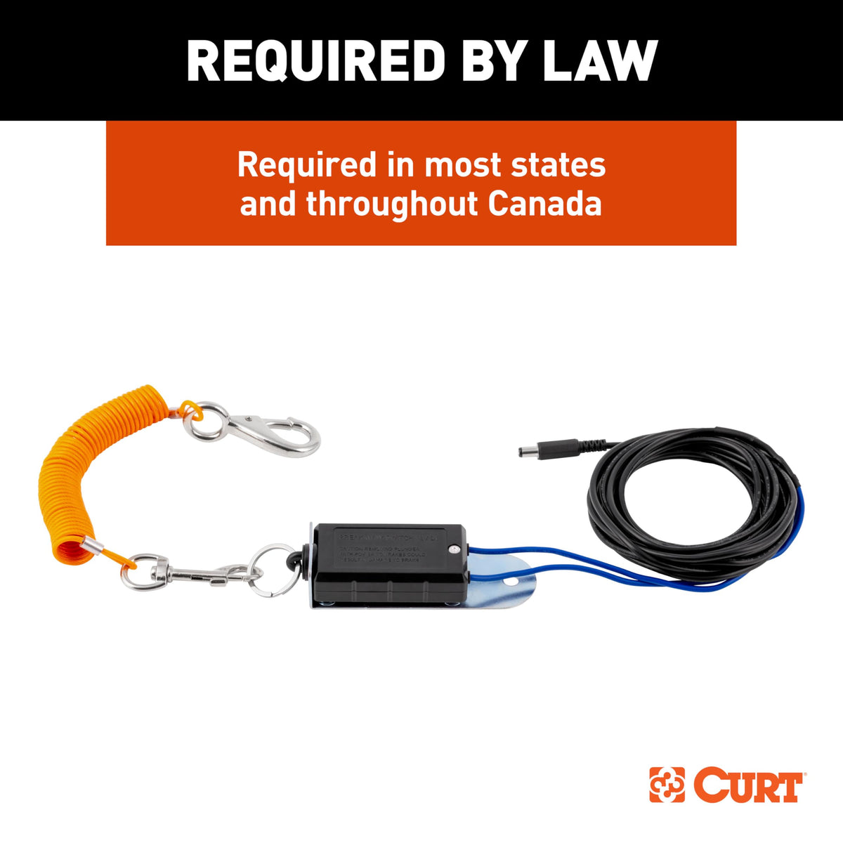 CURT size comparison next to tools showing compact design and straightforward installation